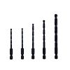 1/8"(2), 5/32", 3/16", 1/4"  Wood Impact Hex Shank Industrial Drill Bit (5 Pc Multipack) Recyclable 
